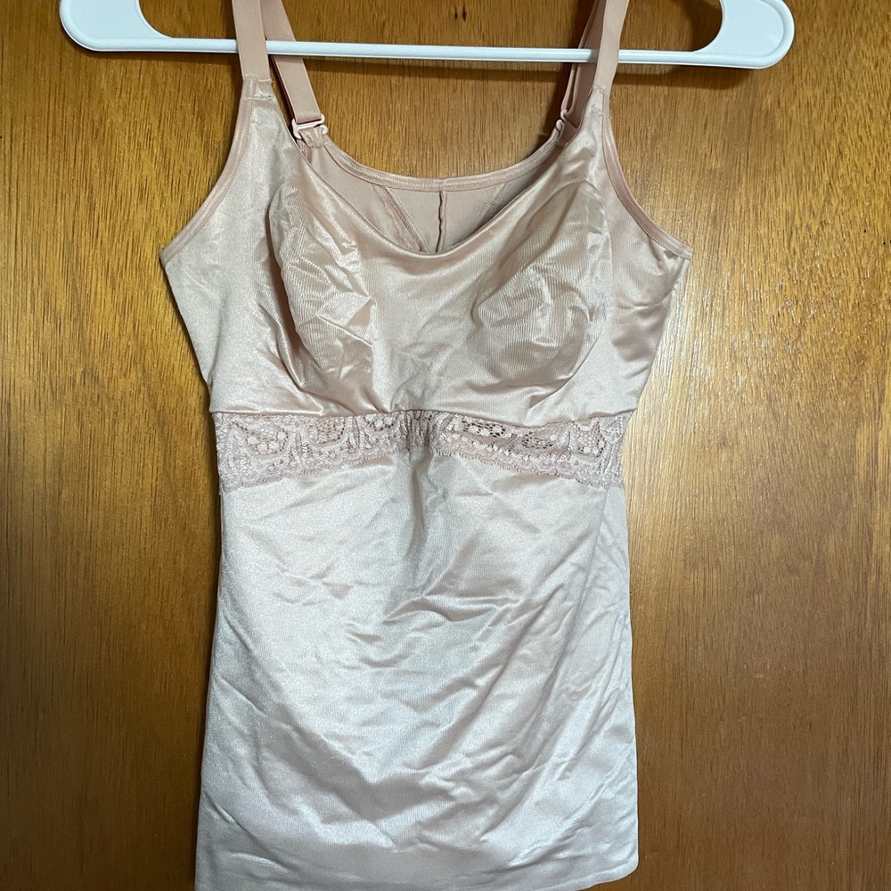 Ruby ribbon nude cami size 36